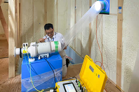 気密測定